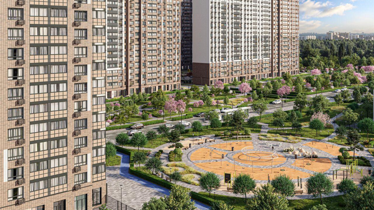 квартира г Видное ул Старо-Нагорная 20 ЖК 1-й Южный Москва фото 14