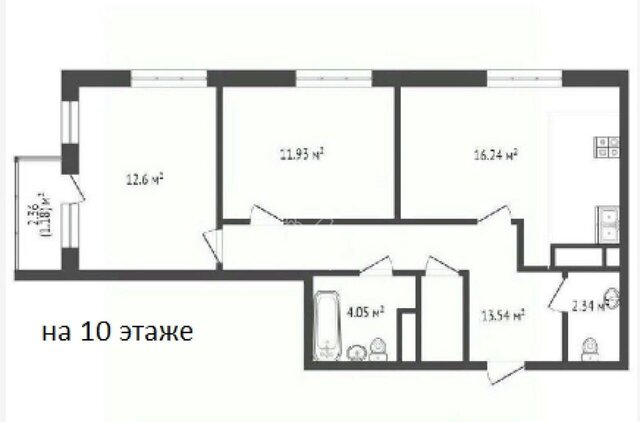 квартира ул Муравская 46к/1 направление Ленинградское (северо-запад) ш Пятницкое муниципальный округ Митино фото