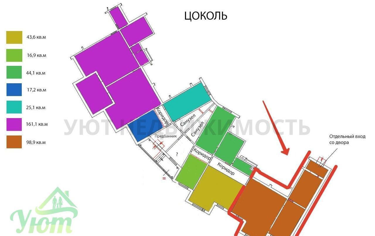 свободного назначения г Москва метро Коломенская ул Новинки 1 фото 3