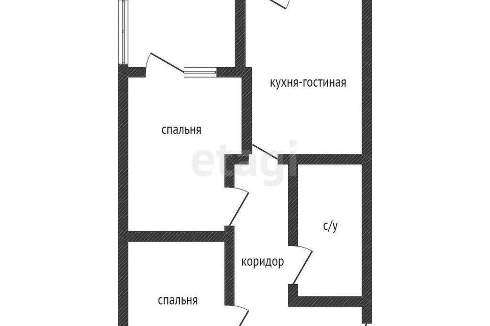 квартира г Краснодар р-н Прикубанский ул им. Адмирала Серебрякова 3к/2 городской округ Краснодар фото 10