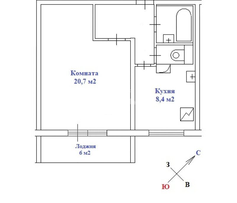 квартира г Москва метро Люблино ул Маршала Баграмяна 4 фото 1