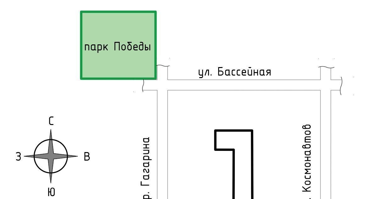 квартира г Санкт-Петербург метро Парк Победы пр-кт Юрия Гагарина 14к/6 округ Гагаринское фото 2