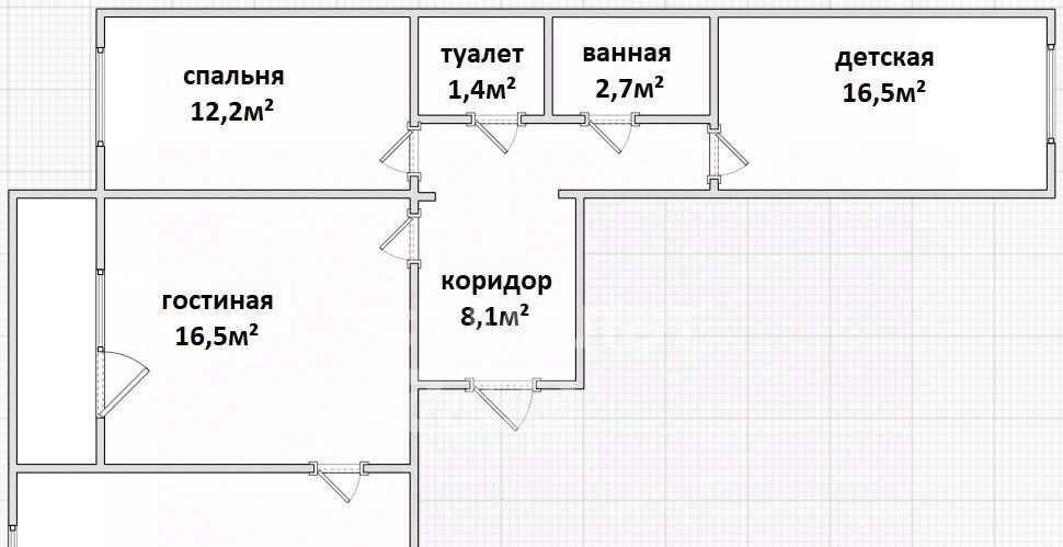 квартира г Челябинск р-н Калининский ул Университетская Набережная 99 фото 2