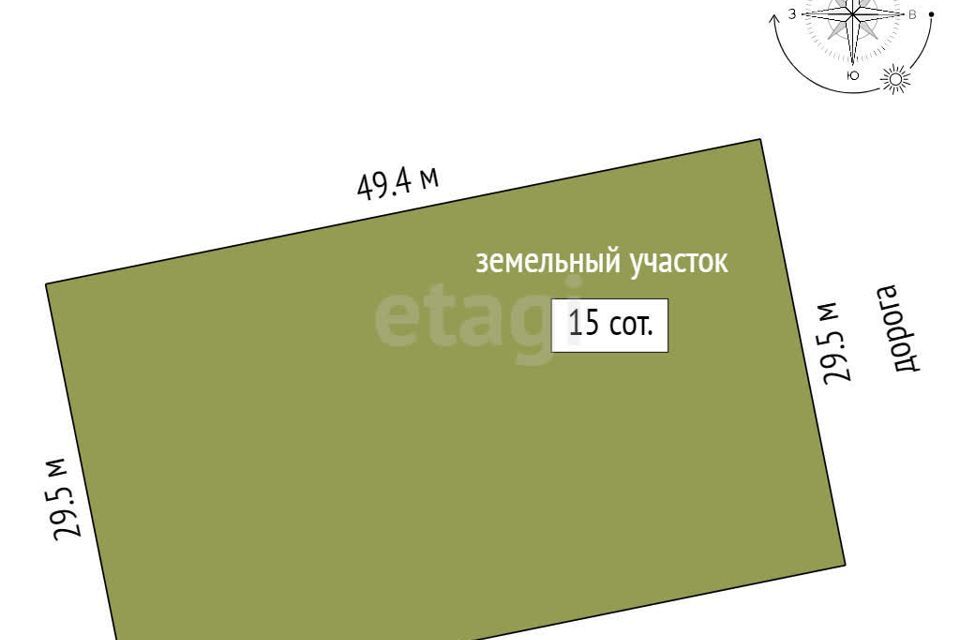 земля р-н Тобольский деревня Башкова фото 8