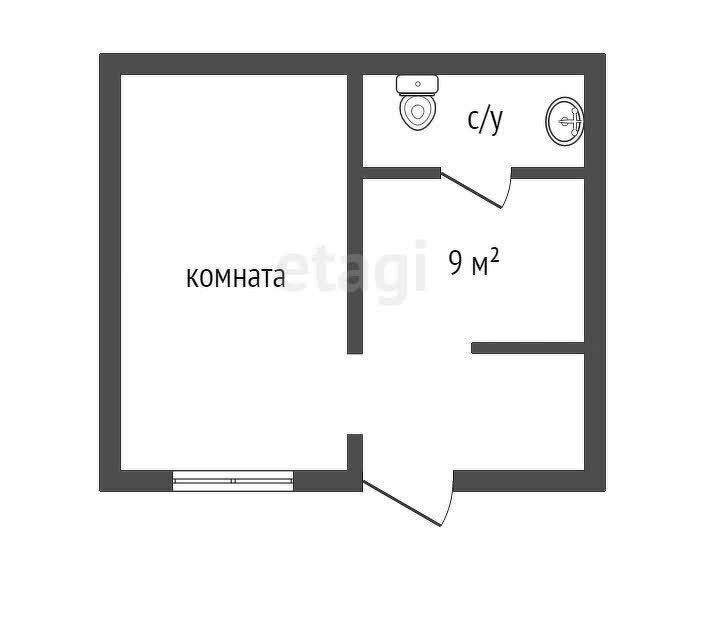 квартира г Красноярск р-н Октябрьский ул Калинина 78а фото 18