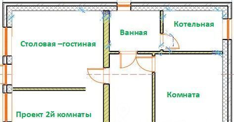 дом р-н Сысертский с Кадниково ул Карла Маркса 115 фото 6