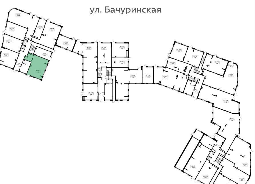 свободного назначения г Москва п Сосенское ЖК Скандинавия 1/3 метро Бульвар Адмирала Ушакова Новомосковский административный округ, 18. фото 2