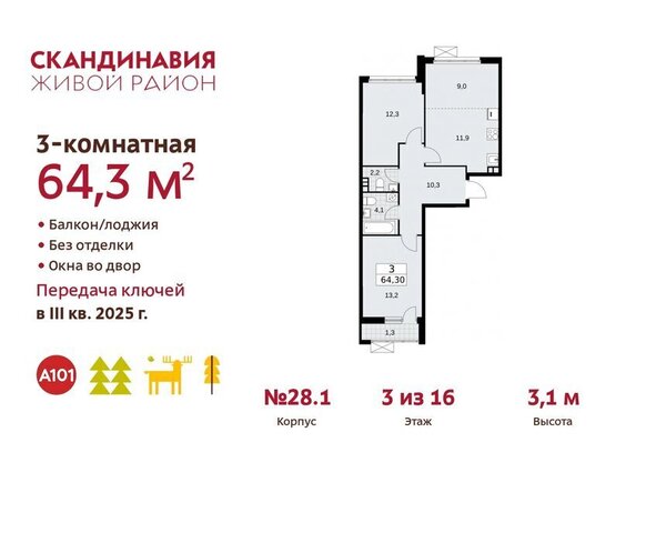 метро Коммунарка ТиНАО квартал № 167 фото