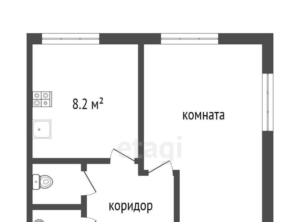 квартира г Сургут ул Мелик-Карамова 47 27-й фото 13