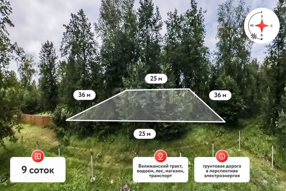 земля р-н Нижнетавдинский снт Лесная Сказка ул 16-я фото 1