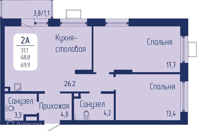 р-н Октябрьский городской округ Красноярск, Жилой комплекс Универс фото