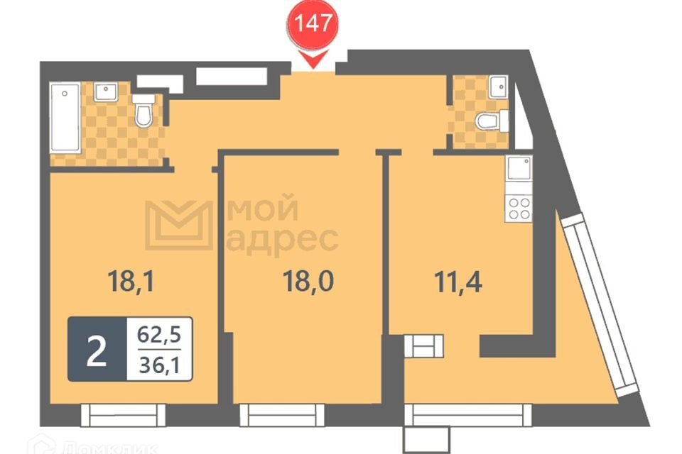 квартира г Москва ул 9-я Соколиной Горы 9 Восточный административный округ фото 5