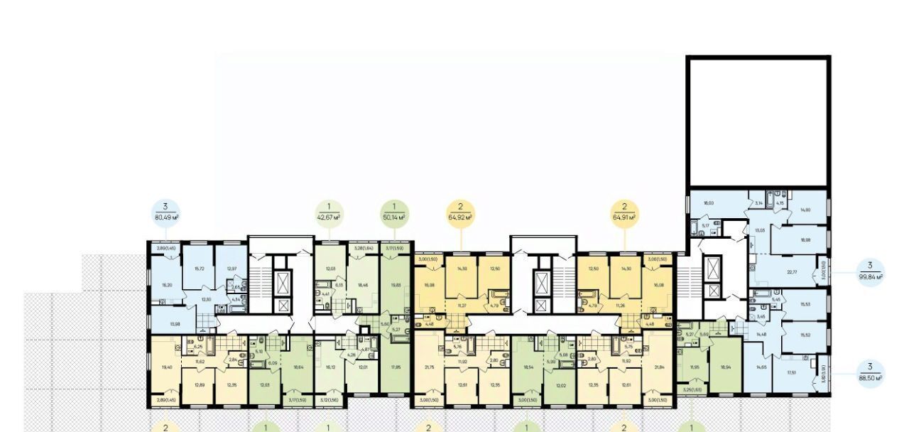 квартира г Обнинск ул Славского 10 фото 2