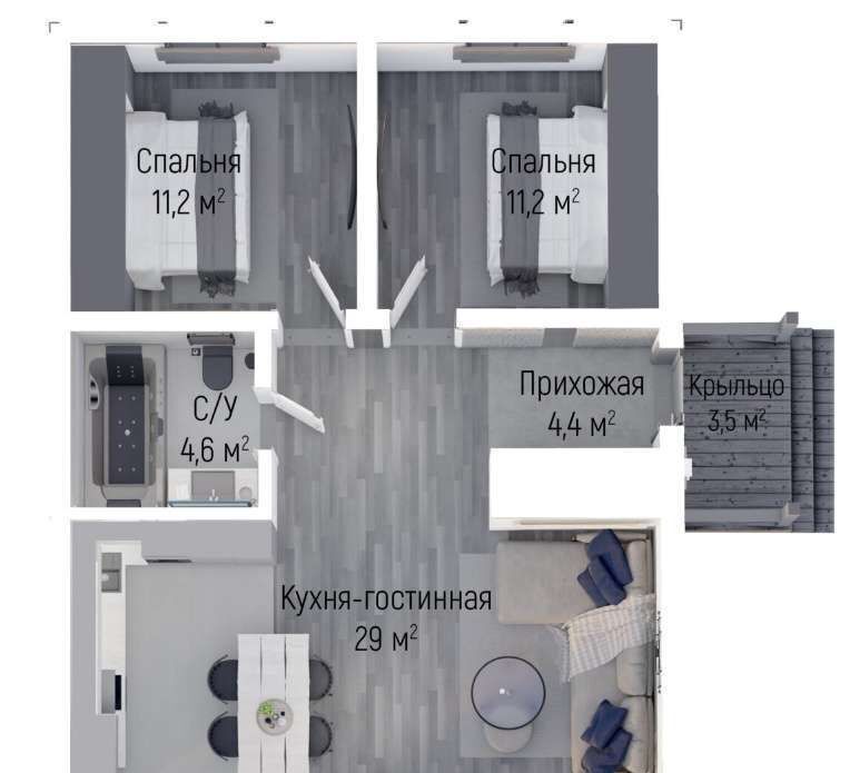 дом р-н Выборгский п Красная Долина Приморское городское поселение фото 33