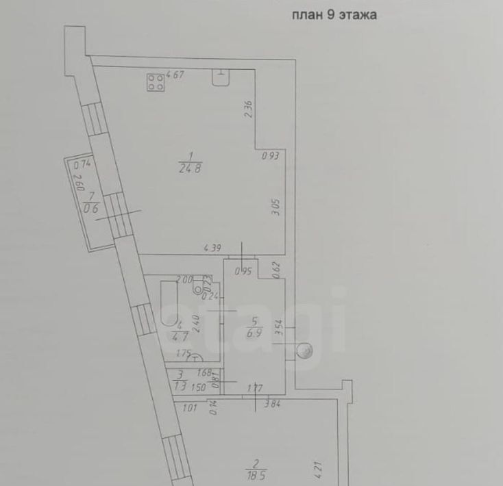 квартира г Казань р-н Приволжский Дубравная Горки-3 ул Дубравная 28а фото 27