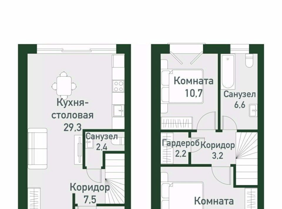 квартира р-н Сосновский п Западный р-н мкр Привилегия Кременкульское с/пос фото 2