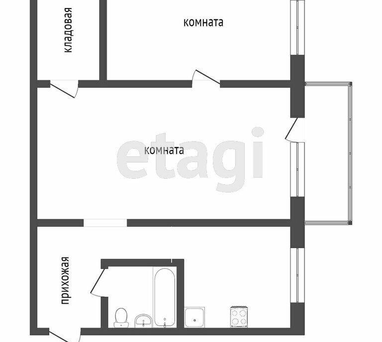 квартира г Челябинск р-н Тракторозаводский ул Арзамасская 3-я 9 фото 19