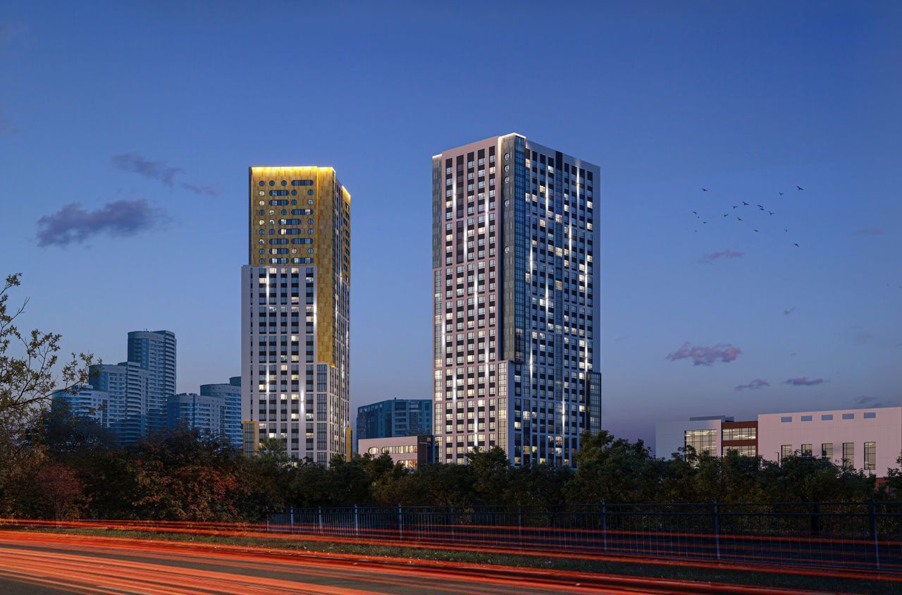 квартира г Екатеринбург р-н Верх-Исетский ул Репина 75 ЖК Repin Towers фото 7