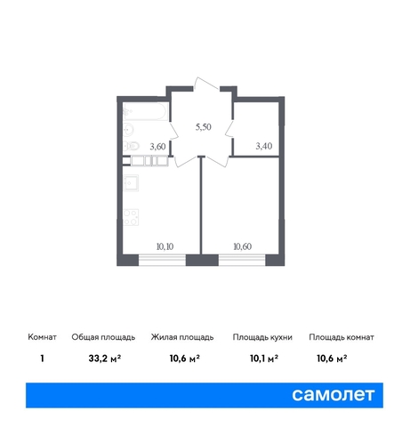 ЖК «Ольховый Квартал» метро Ольховая Коммунарка, к 2. 2 фото