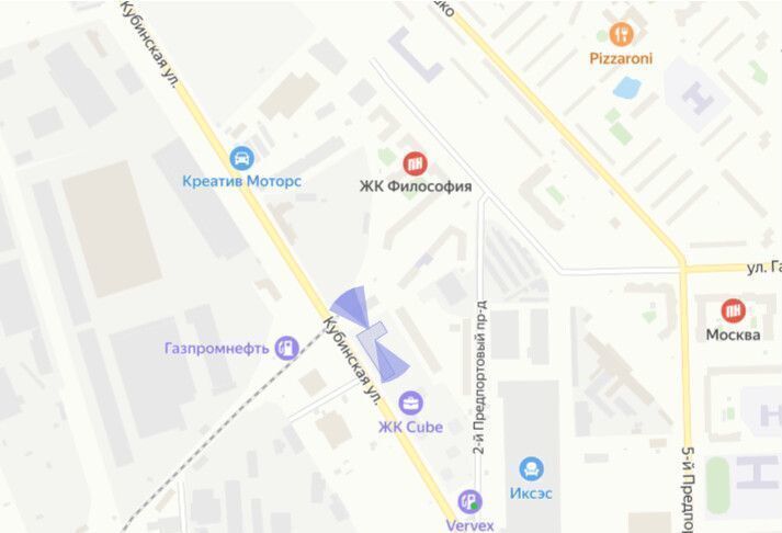 квартира г Санкт-Петербург метро Московская ул Кубинская 82 фото 4