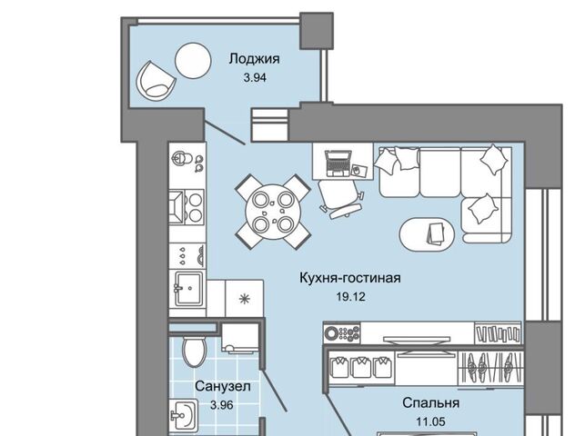 р-н Ленинский ул 4-й Пятилетки 86 ЖК «Зарядное» фото