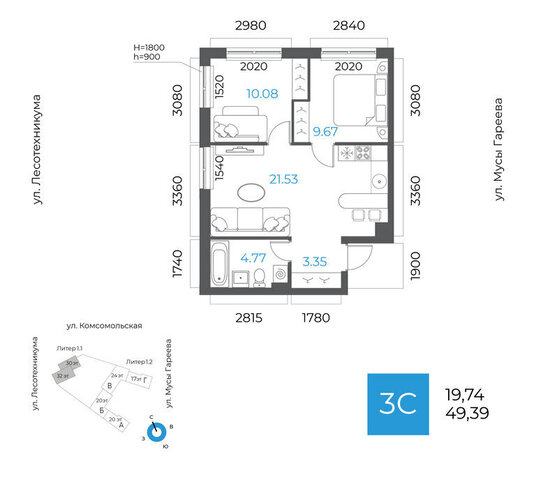 микрорайон Глумилино-2 фото