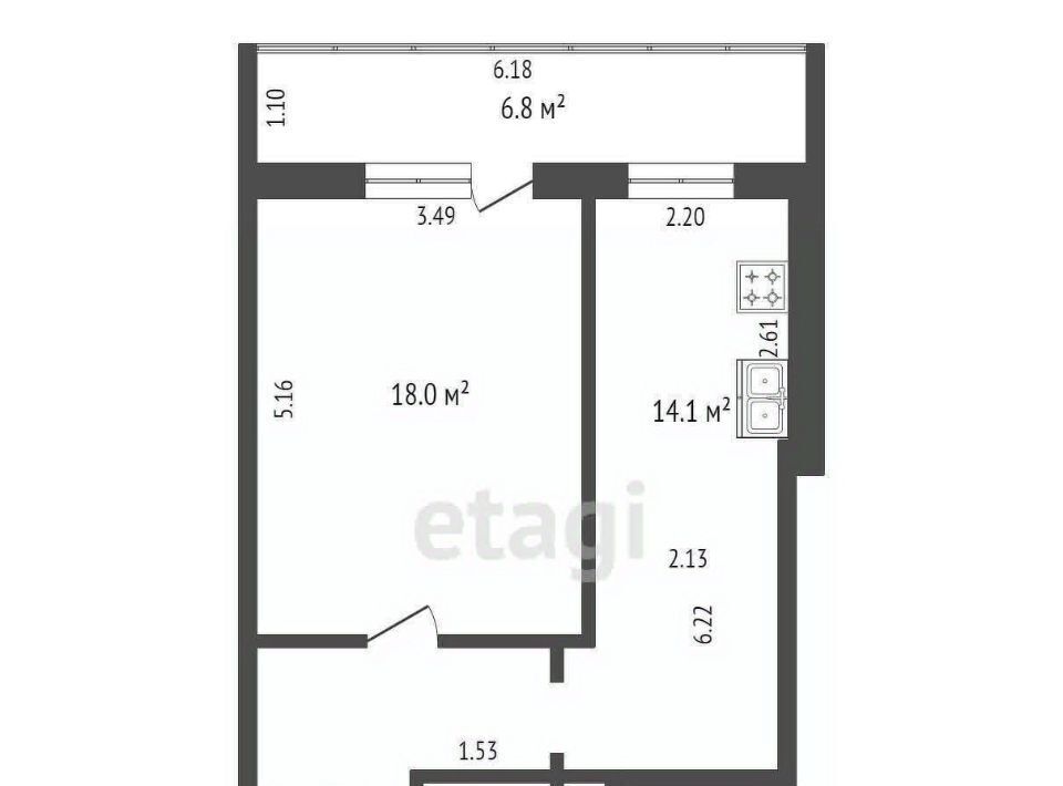 квартира г Ханты-Мансийск ул Строителей 100 фото 9