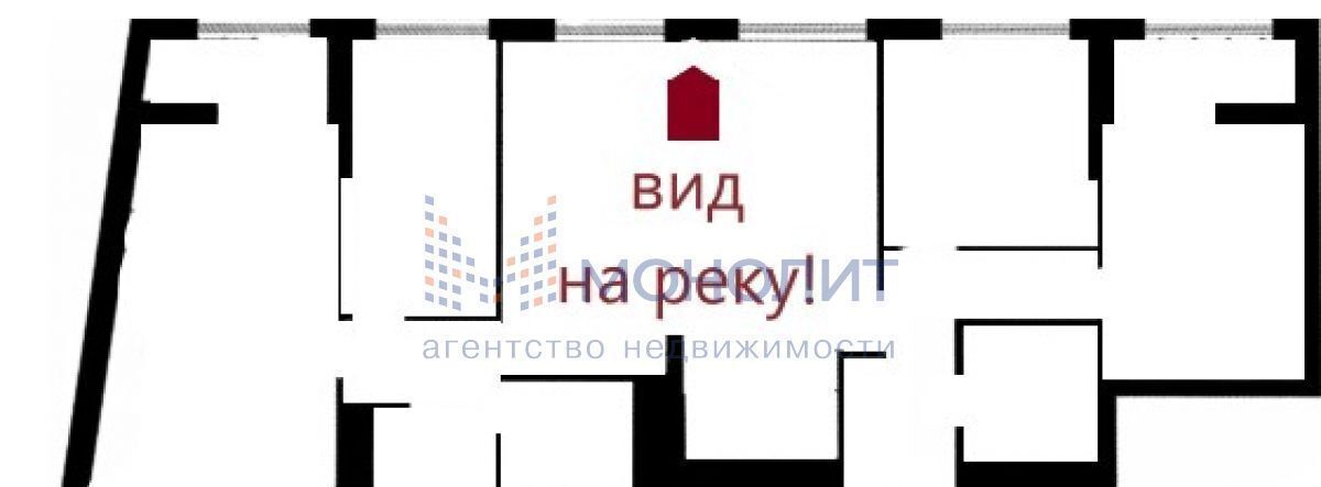 квартира г Нижний Новгород Горьковская ул Родионова 178 фото 24