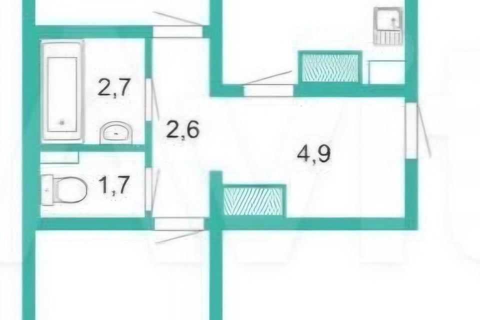 квартира г Санкт-Петербург пр-кт Северный 123к/2 ЖК «Ручьи» Красногвардейский фото 2