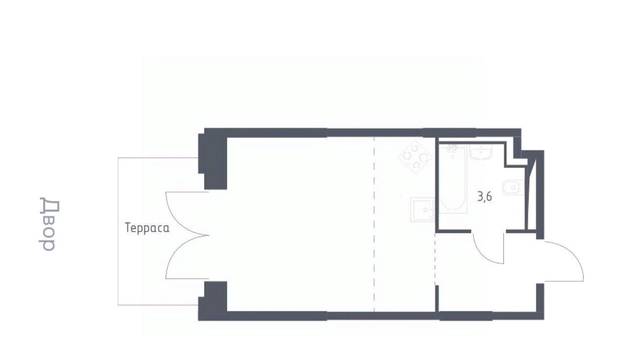 квартира г Москва Давыдково ЖК Верейская 41 3/2 фото 2