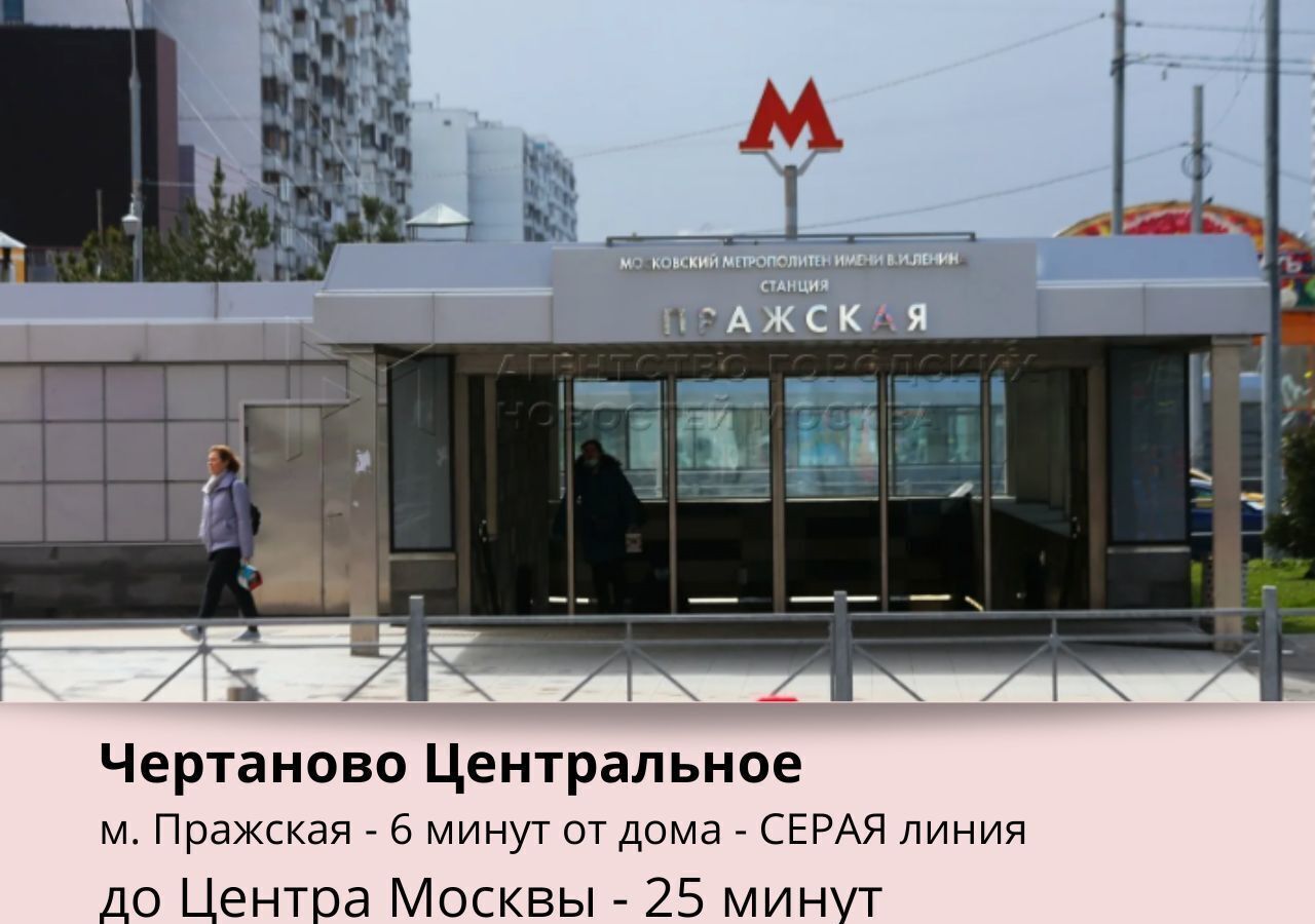 квартира г Москва метро Пражская ул Красного Маяка 8к/1 фото 5