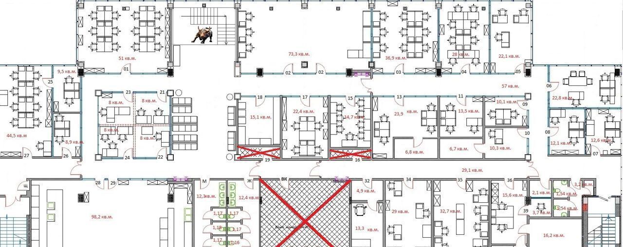 офис г Санкт-Петербург метро Комендантский Проспект пр-кт Сизова 9 округ Озеро Долгое фото 1