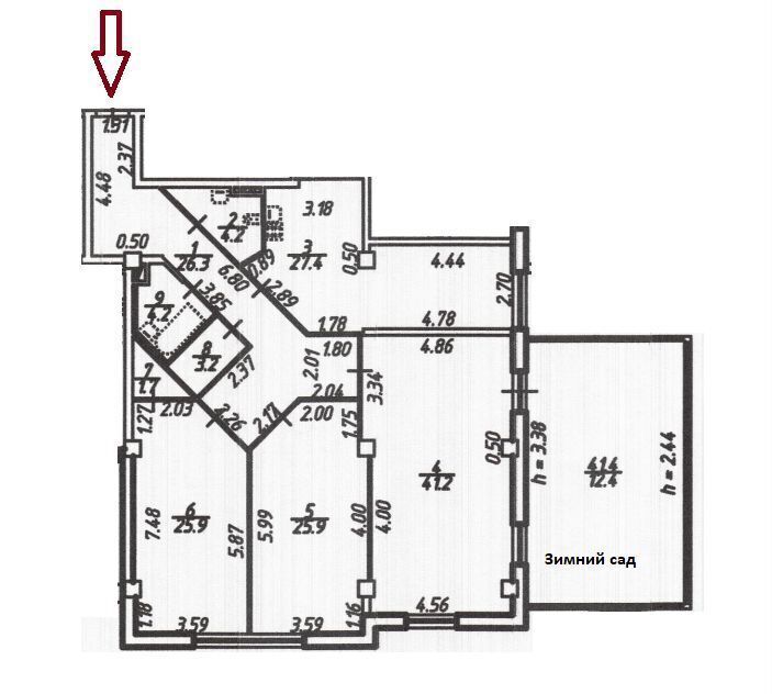 квартира г Санкт-Петербург метро Московская пр-кт Московский 183/185а 7б ЖК «Граф Орлов» округ Пулковский меридиан фото 3