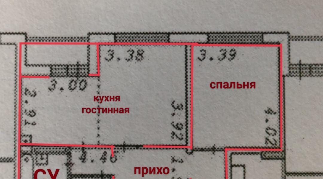 квартира г Новосибирск р-н Первомайский Речной вокзал ул Ошанина 1 ЖК «Сокольники» фото 36