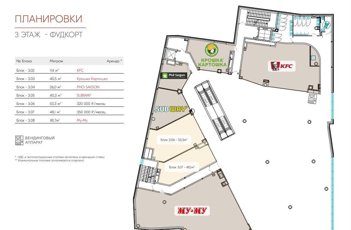 торговое помещение г Москва метро Электрозаводская ул Большая Семёновская 20 фото 12