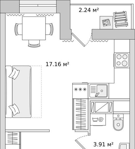 квартира дом 5к/2 Девяткино фото