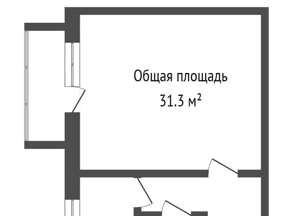 квартира р-н Дзержинский п Товарково ул Октябрьская 30 фото 2