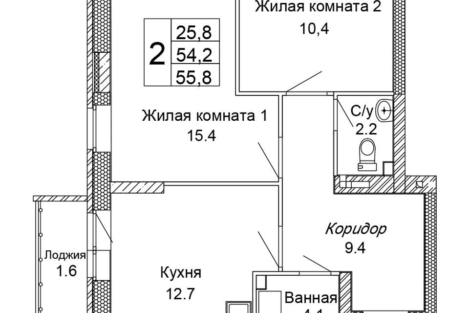 квартира г Волгоград р-н Кировский ул 70-летия Победы 15 городской округ Волгоград фото 1