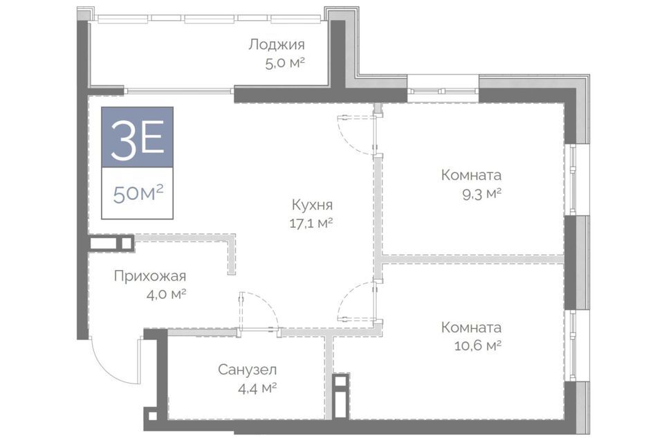 квартира г Владивосток р-н Первореченский Владивостокский городской округ, Жилой комплекс Днепровский фото 1