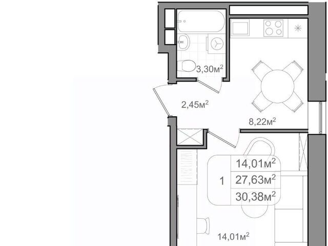 р-н Советский ул им. Чебышева 38/1 ЖК "FAKULTET" фото