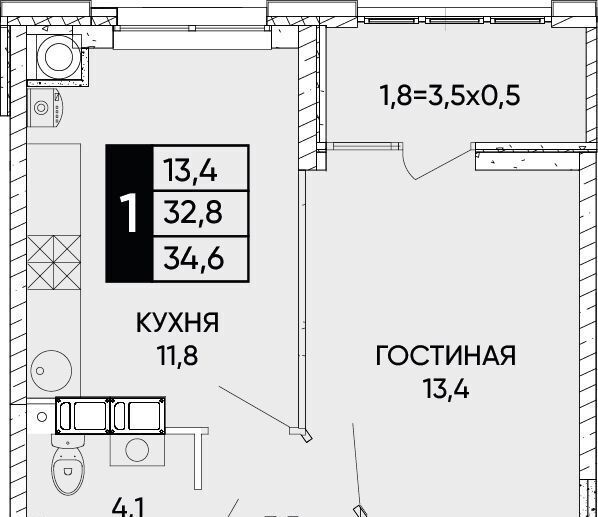 квартира г Ростов-на-Дону р-н Кировский ЖК Левобережье фото 1