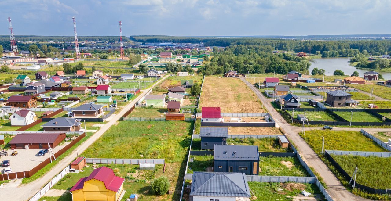 земля г Домодедово д Минаево 35 км, коттеджный пос. Регата, Троицкое, Новокаширское шоссе фото 1