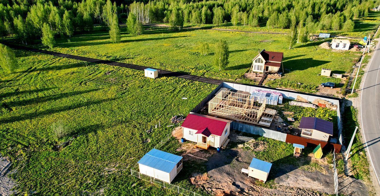 земля городской округ Сергиево-Посадский г Краснозаводск 70 км, коттеджный пос. Яркое, Ярославское шоссе фото 2