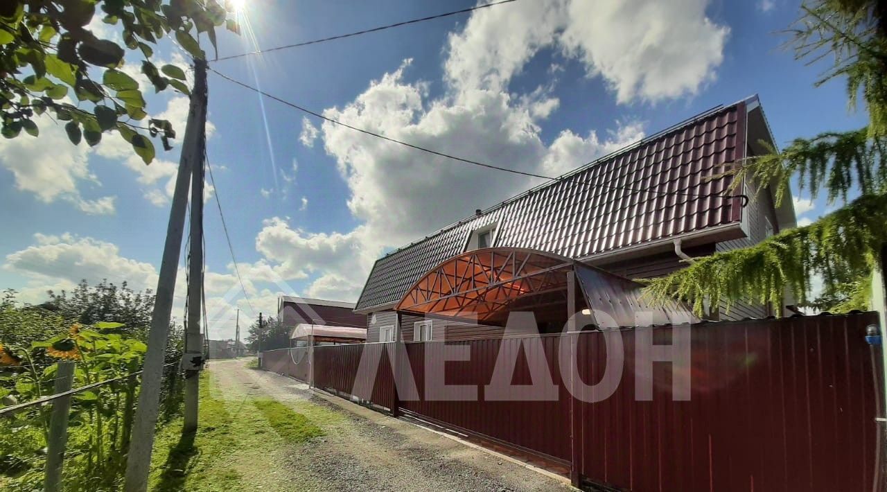 дом р-н Омский с Богословка тер.СОСН Флора Богословское с/пос, аллея 7-я фото 4