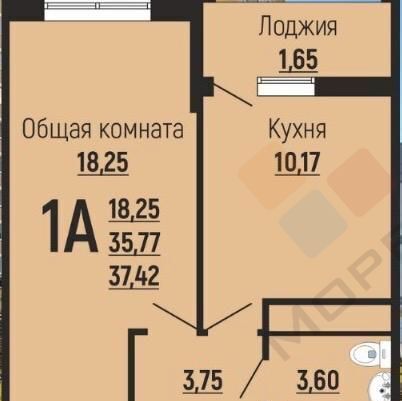 квартира г Краснодар р-н Прикубанский ул Заполярная 39к/5 мкр-н Славянский фото 9