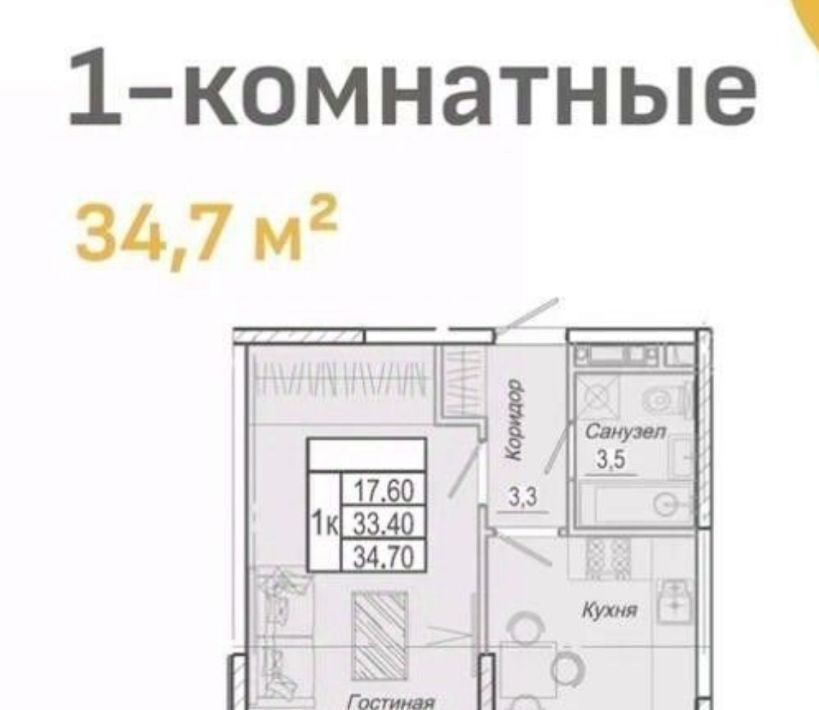 квартира р-н Анапский с Сукко ул Мирная 9к/1 ЖК Holiday HOUSE Анапа муниципальный округ фото 1