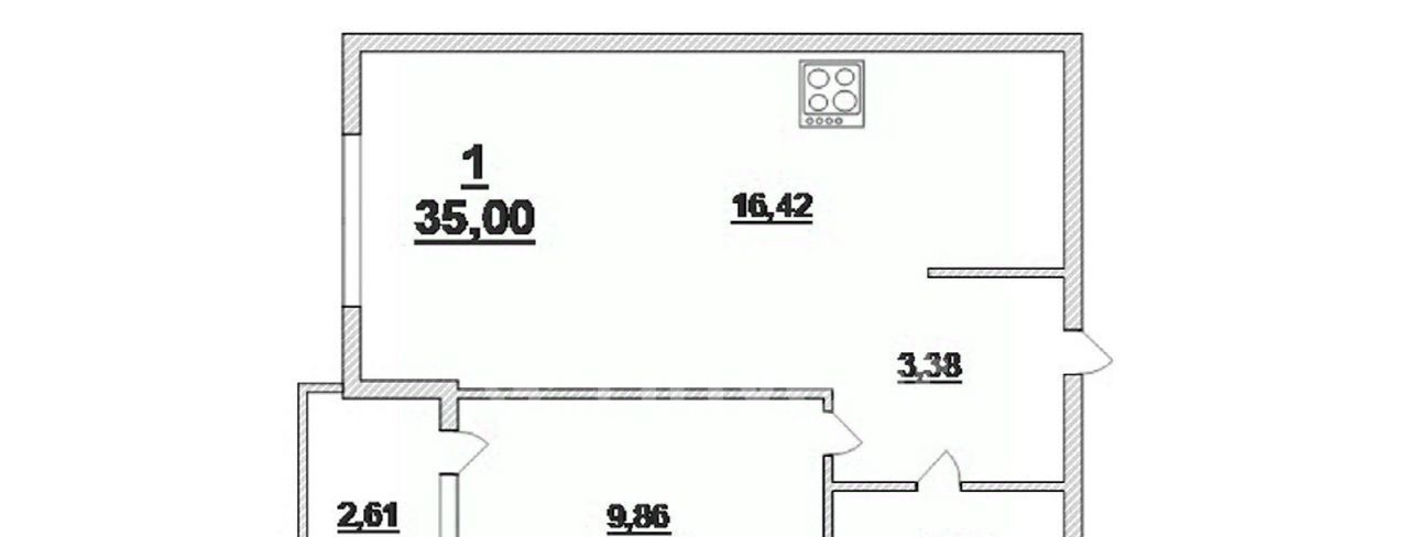 квартира г Калининград р-н Ленинградский ул Согласия 53б ЖК «11 Мая» фото 5