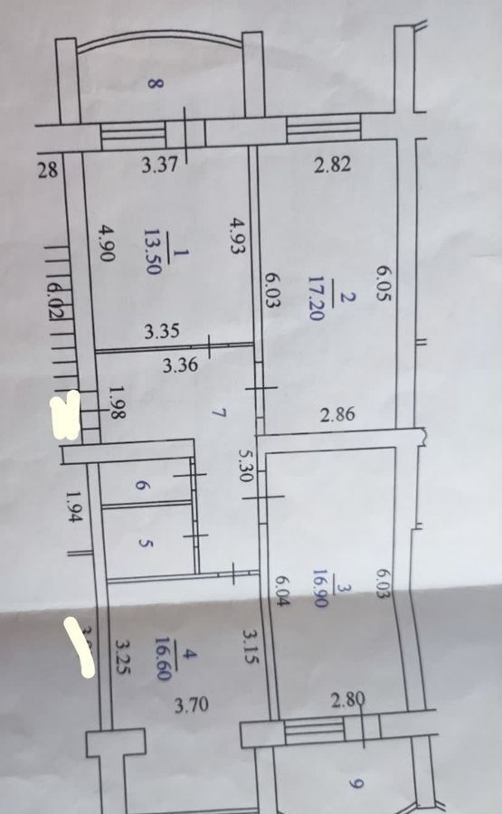 квартира р-н Ейский г Ейск ул Красная 53/3 фото 18