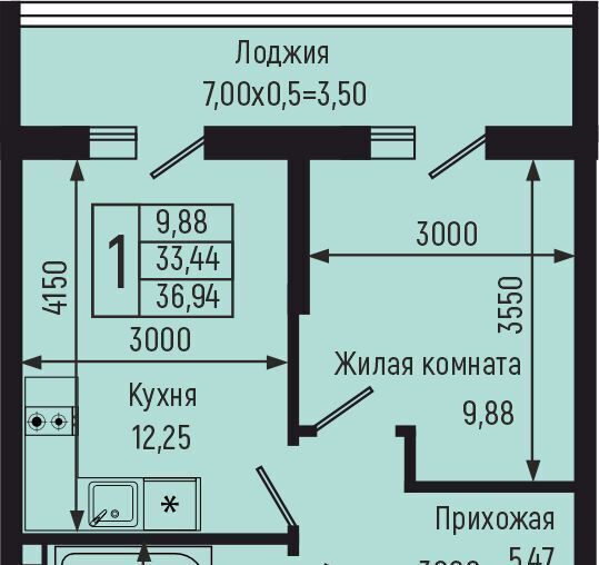 квартира р-н Туапсинский с Небуг фото 1