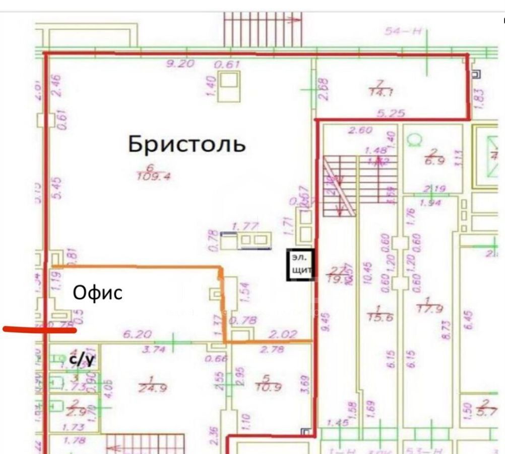 торговое помещение г Санкт-Петербург метро Купчино ул Купчинская 21к/1 фото 4